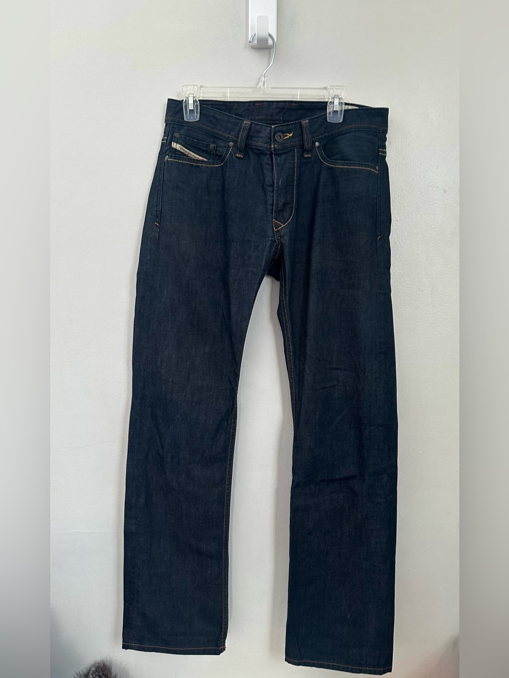 Diesel Viker Men’s Jeans W31 L32 Made in Italy Dark Wash 0088Z Y2K